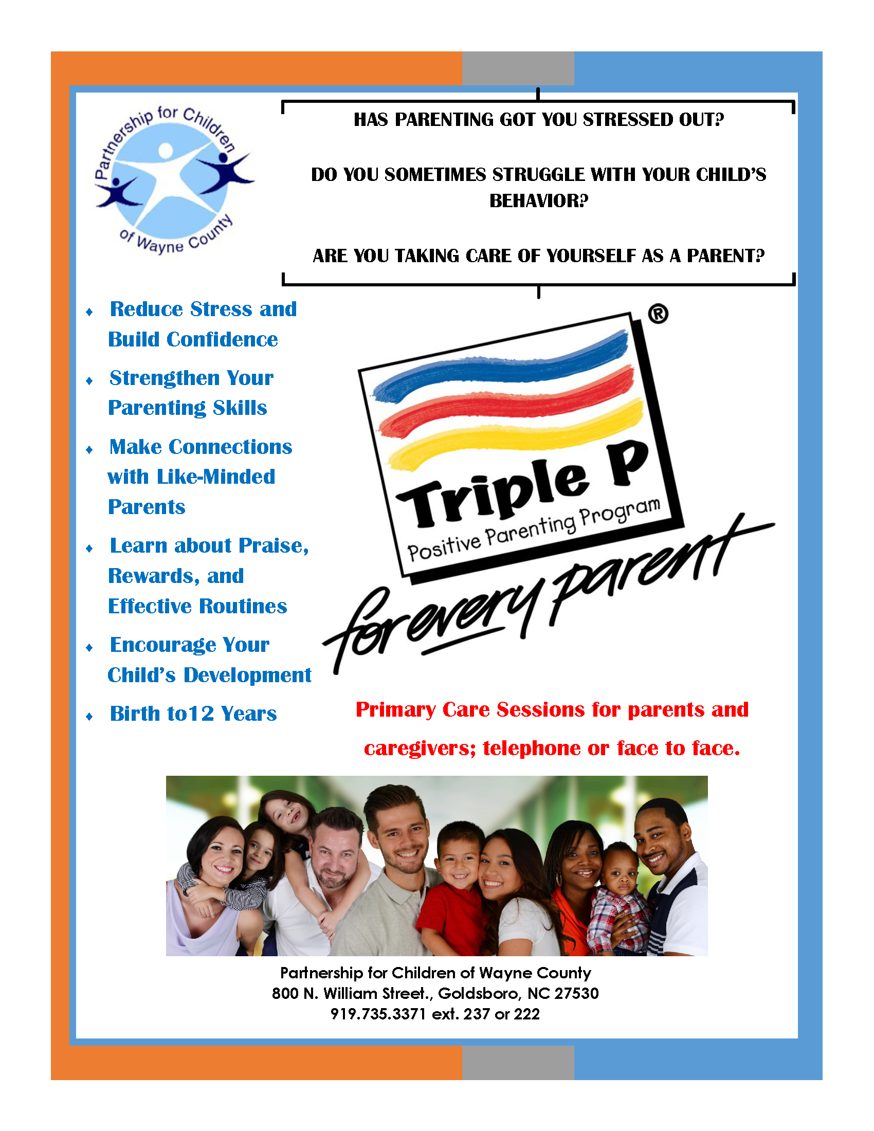 Triple P Positive Parenting Program Partnership For Children Wayne County